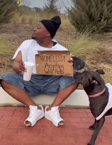 Homeless Man GIF