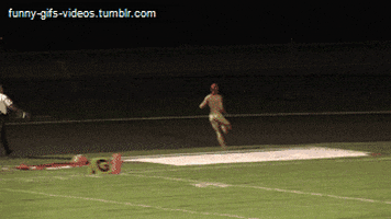 sports running naked streaker GIF