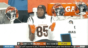 Confused Cincinnati Bengals GIF by NFL