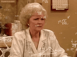 Confused Betty White GIF by MOODMAN