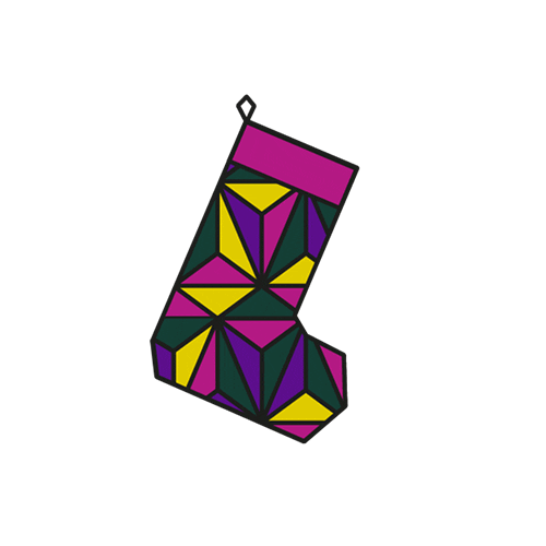 Christmas Jigsaw Sticker