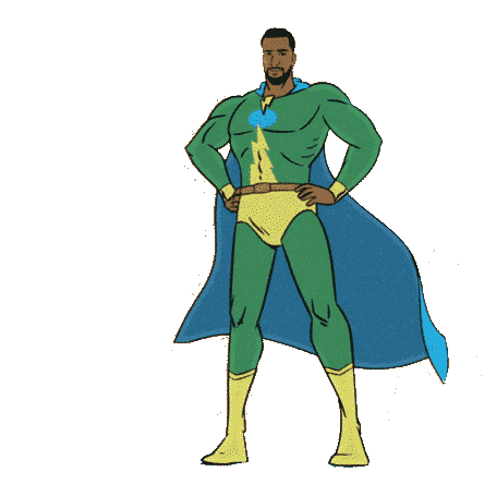 Animation Superman Sticker by sofinco