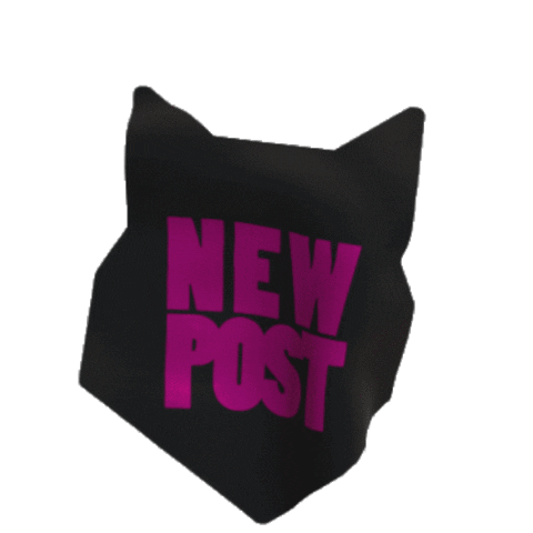 Wolf New Post Sticker