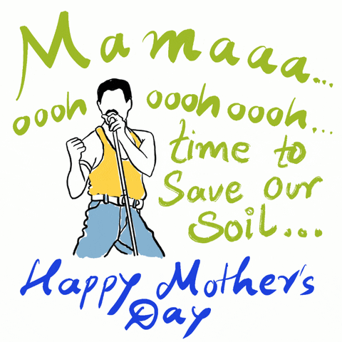 Happy Mothers Day GIF by Conscious Planet - Save Soil