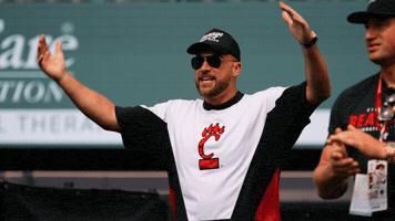 Travis Kelce Football GIF by Cincinnati Bearcats