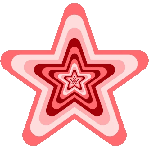 excited star struck Sticker