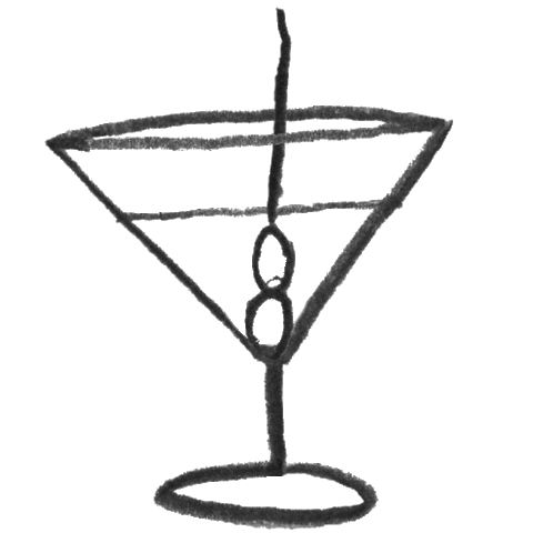 Drunk Chicago Sticker by The O'My's