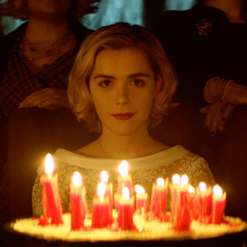 Happy Birthday Candles GIF by Chilling Adventures of Sabrina - Find & Share on GIPHY