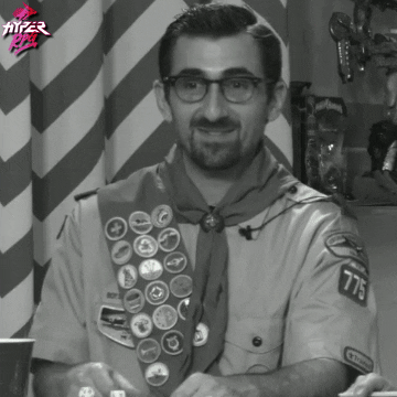 black and white facepalm GIF by Hyper RPG