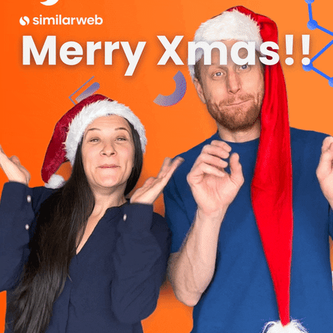 Merry Christmas GIF by Similarweb