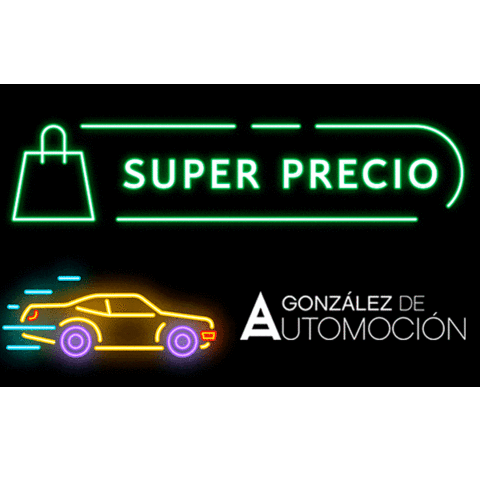 Neon Oferta Sticker by González de Automoción