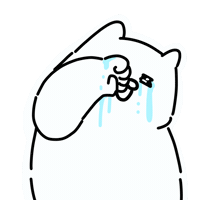 Cry 哭 Sticker