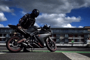 Motorcycle Yamaha GIF