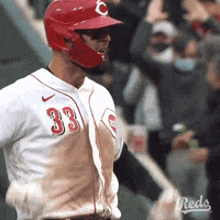 Eugenio Suarez Baseball GIF by Cincinnati Reds - Find & Share on