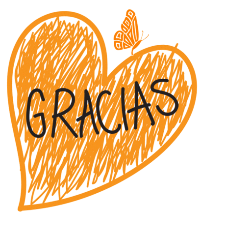 Butterfly Gracias Sticker by EDUPAM MÉXICO