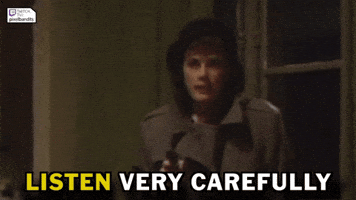 Listen Allo Allo GIF by Pixel Bandits