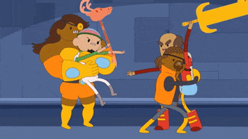 angry fight GIF by Cartoon Hangover
