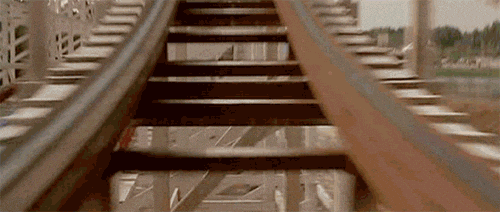 roller coaster GIF