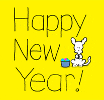 New Year Party GIF by Chippy the Dog