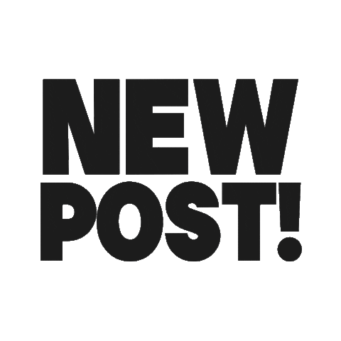 New Post Sticker