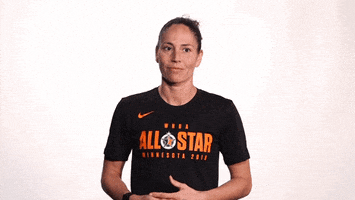 excited all star GIF by WNBA