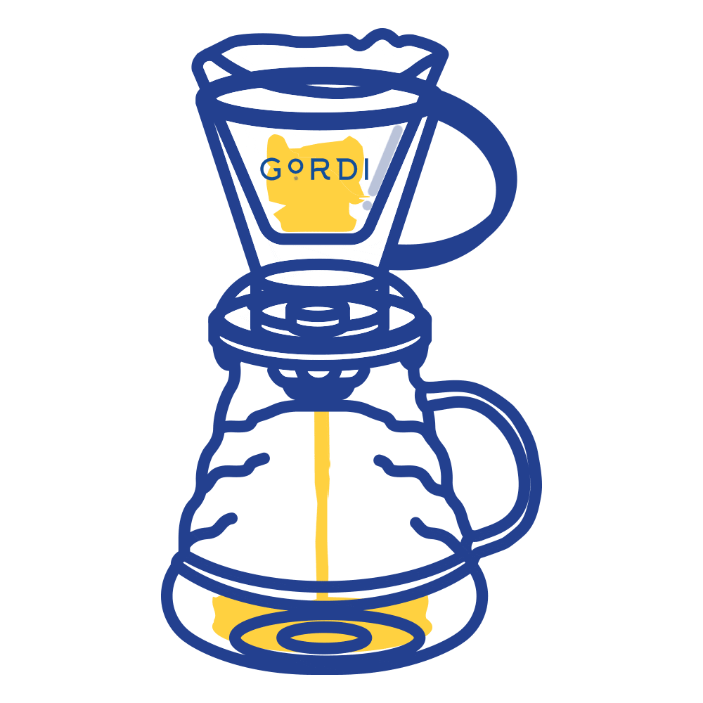 Coffee Barista Sticker by Gordi