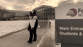 Fox Valley Technical College Walking GIF