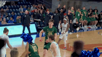 Tulsa Golden Hurricane Celebration GIF by Tulsa Men's Basketball