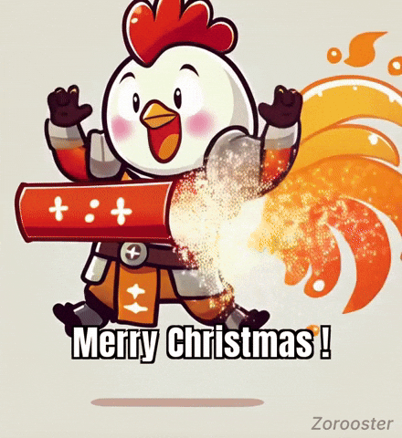 Excited Christmas GIF by Zorooster