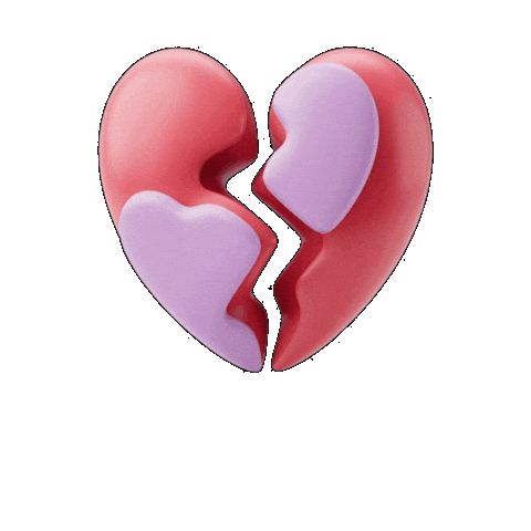 Heart Love Sticker by Seorang Zaki