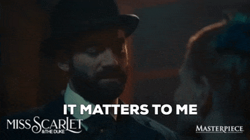 Miss Scarlet It Matters GIF by MASTERPIECE | PBS