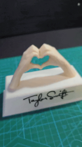 Taylor Swift 3D Print GIF by Lozury Tech