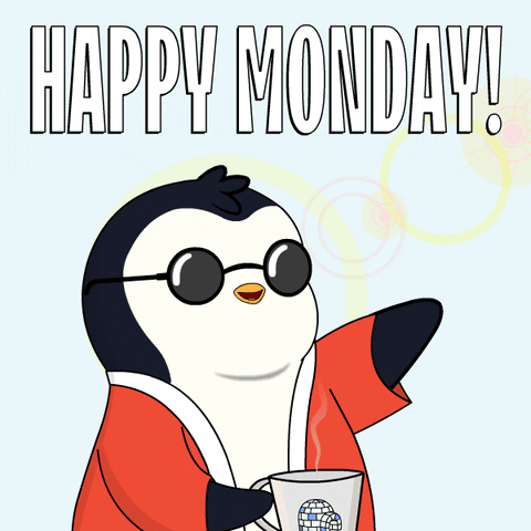 Monday Morning Day GIF by Pudgy Penguins