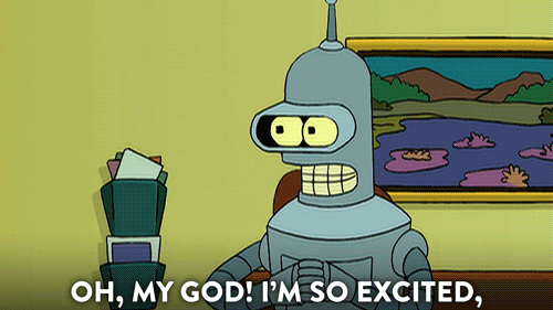 Excited Futurama GIF by Comedy Central