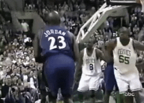 Fake Out Michael Jordan GIF by NBA - Find & Share on GIPHY