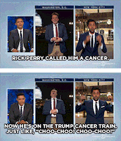 endorse donald trump GIF by The Daily Show with Trevor Noah