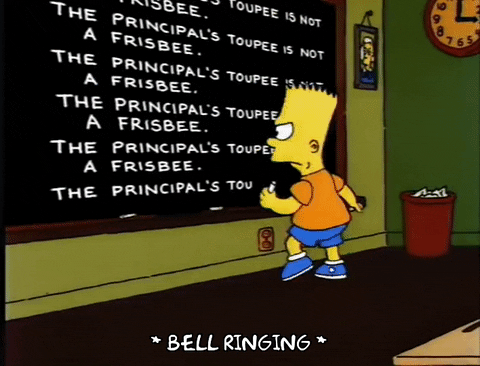 The principal's toupee is not a frisbee.