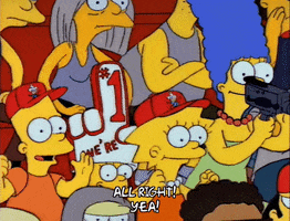 Season 3 Cheer GIF by The Simpsons