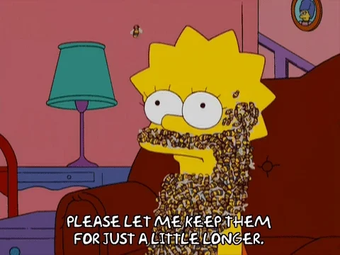 Lisa Simpson Beard GIF by The Simpsons
