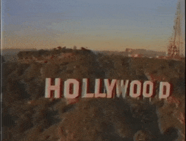 Hollywood sign hollywood GIF