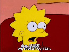 Lisa Simpson Test GIF by The Simpsons