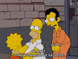 Episode 14 Jail GIF by The Simpsons