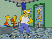 Simpsons Dance Gifs Get The Best Gif On Giphy