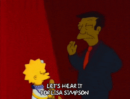 Hear It Season 3 GIF by The Simpsons