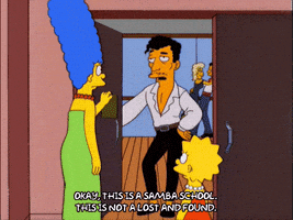 marge simpson dancing GIF