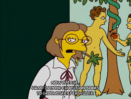 Season 17 School GIF by The Simpsons