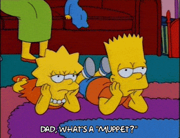 bored bart simpson GIF