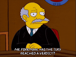 Episode 7 Judge GIF by The Simpsons