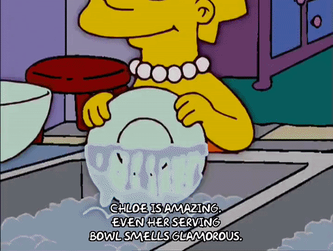 Marge Simpson Washing GIF - Find & Share on GIPHY