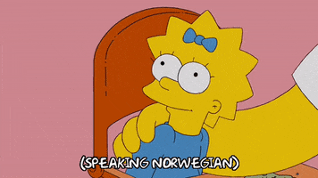 Happy Maggie Simpson GIF by The Simpsons